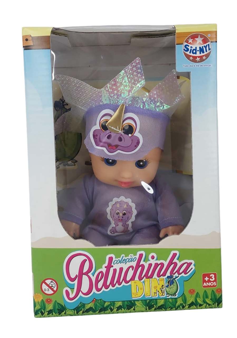 BONECA BETUCHINHA DINO